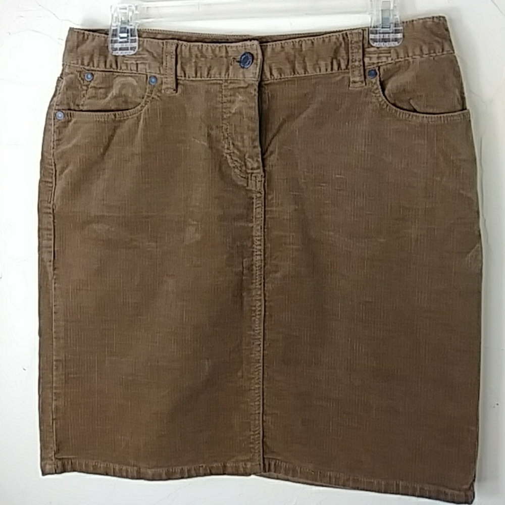 Talbots Corduroy Skirt